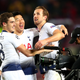 Son Heung-min (c.) and Harry Kane (r.) will feast on your spirit.